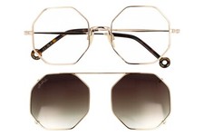 200€ Lunettes de vue dorées