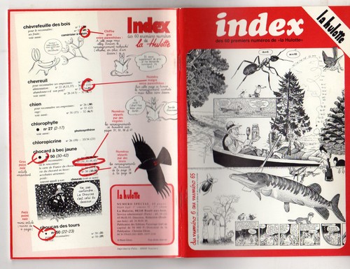 Hulotte index des - index, 60