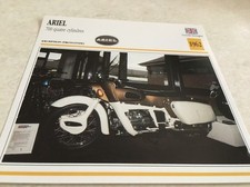 Carte moto Ariel 700 quatre