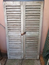 Volets persiennes bois ancienne