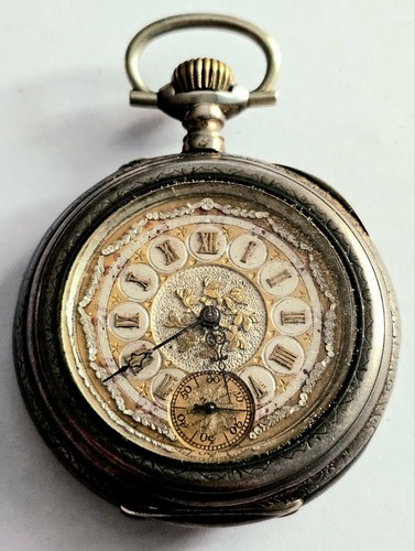 Montre gousset ottoman argent - montre,