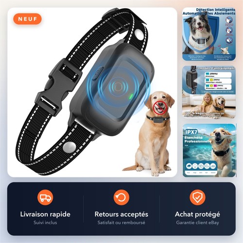 Collier anti aboiement - aboiement, chien