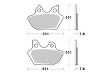 Plaquette de frein Ferodo pour