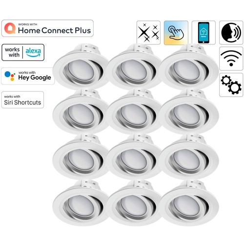 12x hama wifi led - hama, spots
