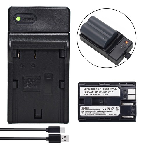 Battery charger for canon - +,