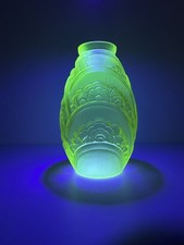 Grand Vase Ouraline Muller Frères Luneville Art Déco 