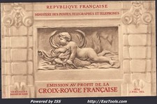 FRANCE CARNET CROIX ROUGE DE 1952 N° 2001 NEUF ** SANS CHARNIERE