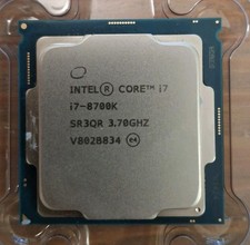 Processeur Intel core i7-8700K