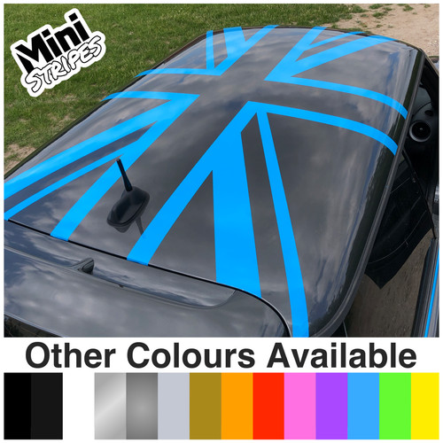 Mini roof union jack vinyl - union,