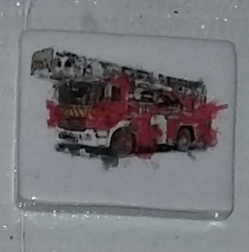 Fève unitaire série pompiers - unitaire,