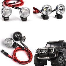 Pour TRX-4 SCX10 RC 1/10 Voiture Lampe de toit Phare Barre de lumière LED