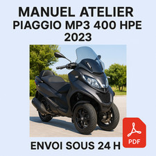 Manuel atelier piaggio mp3 - atelier,