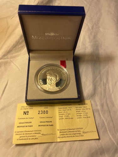 100 francs argent 1995 gérard - francs,
