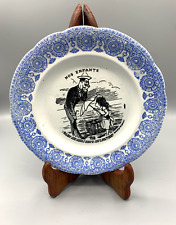 Assiette parlante GIEN "Nos