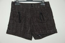 Short noir épais hiver taille