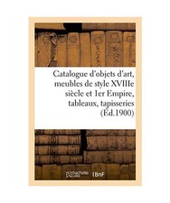 Catalogue de Objets d'Art