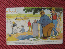 ++"1550"    CPA    ILLUSTRATEUR  JEAN CHAPERON    HUMOUR   PECHEUR