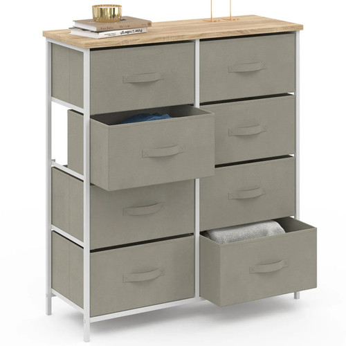 Commode tiroirs tissu - commode, 8