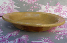 Art Populaire XIXe Siècle Plat Creux Terre Cuite Vernissée Provence Sud France