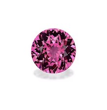 10mm 100 % naturel Bubble Gum Rose Rhodolite Grenat Forme ronde