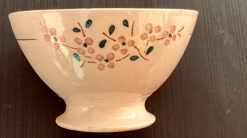 Ancien bol faience - bol, en