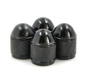 4 bouchon de valve en aluminium auto moto vélo jante roues voiture bmx pneu noir