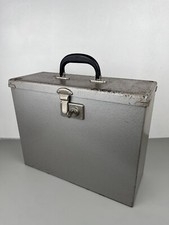 Déco Industrielle Boîte Métallique Classeur Vintage 