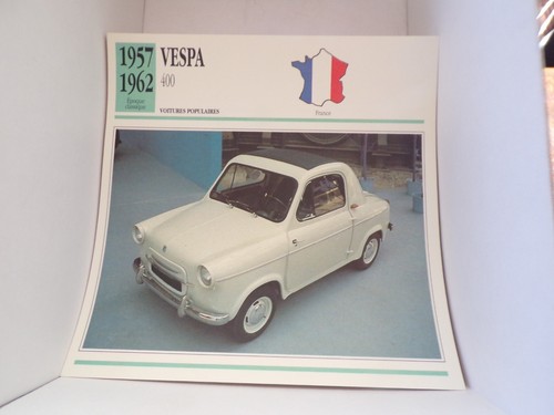 Fiche card carte car - card,