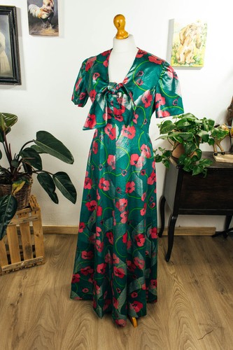 Robe maxi vintage années - maxi,