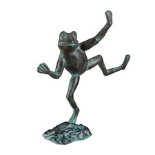 Statue Grenouille dansante sur