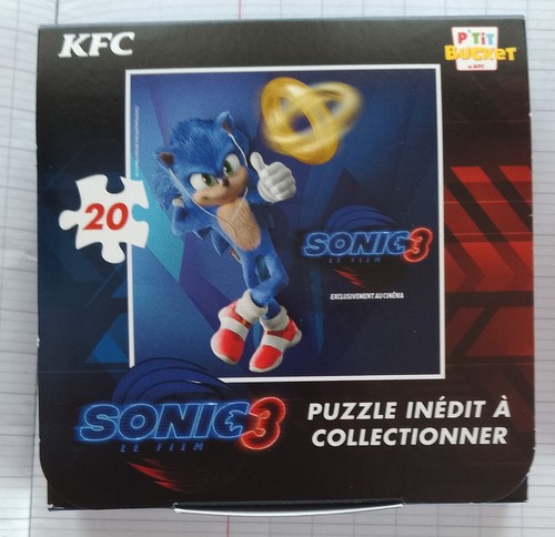 Sonic film mini puzzle - sonic, 20
