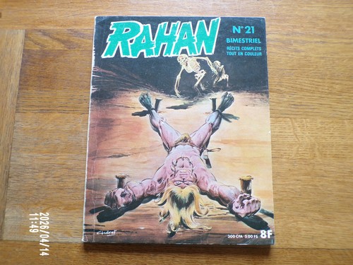 Rahan 1ère série 21 - rahan,