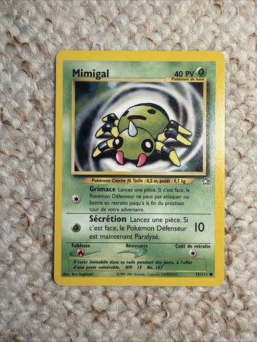 Carte pokemon mimigal - 🇫🇷,