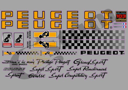 Peug502 stickers decals - stickers,