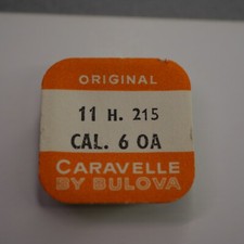 Chaussée - BULOVA 6 OA N°11 Ht 2,15 [NOS] (Watch Cannon pinion)