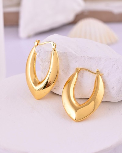 Boucles oreilles créoles en - d'oreilles,