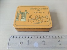 BOITE EN MÉTAL, BERGAMOTES DE