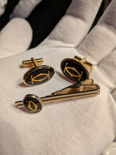 Cartier logo tie bar - tie, &