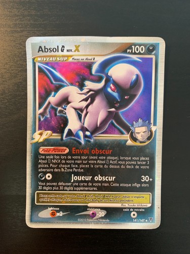 Carte pokémon absol niv - carte,