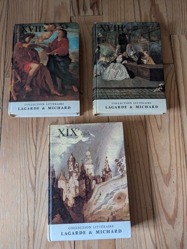 Lot livres lagarde et - lagarde,
