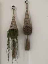 Macramé pot suspendu pour plantes