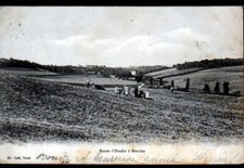 MOURIEZ / HESDIN (62) TRAVAUX AGRICOLES aux COLLINES DE L'ARTOIS avant 1904
