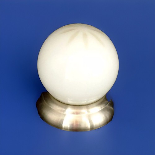Lampe plafonnier opaline - plafonnier,