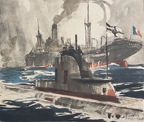 Sous marin allemand - sous-marin,