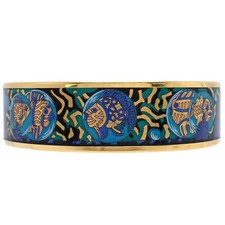 Bracelet Hermès émail GM or