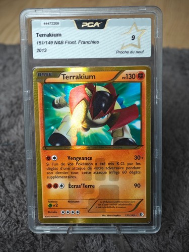 Carte pokemon terrakium - carte,