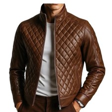 Nouvelle veste en cuir