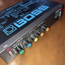 Utilisé RRV-10 Boss Réverbération Numérique Testé Excellent État Fabriqué Japon