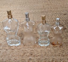 Lot de 4 flacons vides Jean