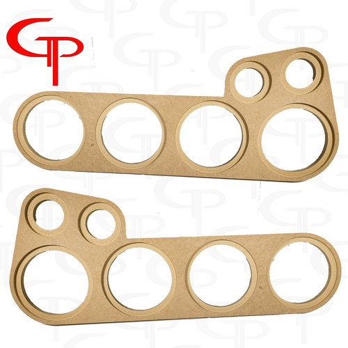 Flush mount quad two - mount, +